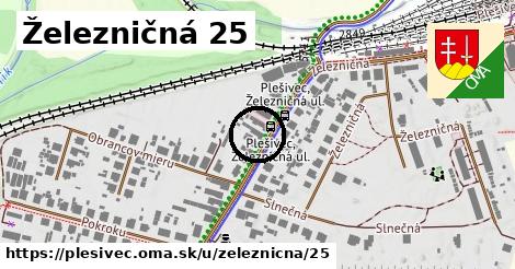 Železničná 25, Plešivec