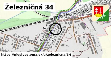 Železničná 34, Plešivec