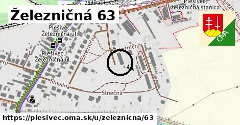 Železničná 63, Plešivec
