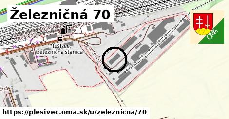 Železničná 70, Plešivec