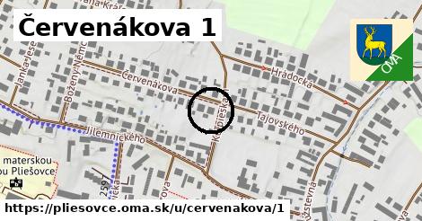 Červenákova 1, Pliešovce