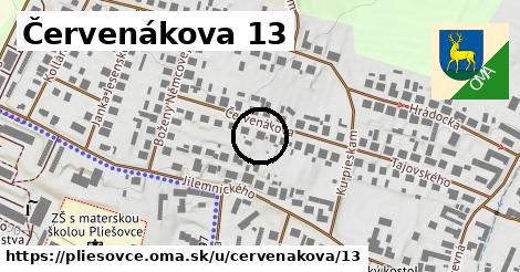 Červenákova 13, Pliešovce