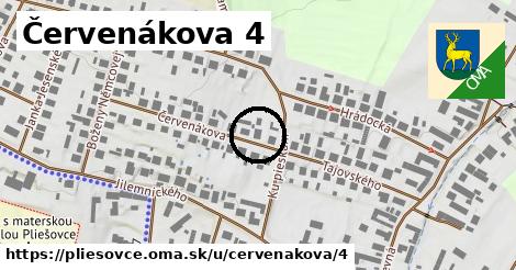 Červenákova 4, Pliešovce