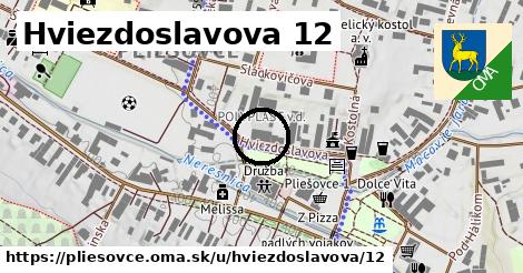 Hviezdoslavova 12, Pliešovce