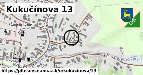 Kukučínova 13, Pliešovce