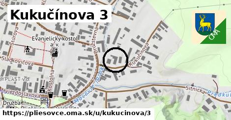 Kukučínova 3, Pliešovce