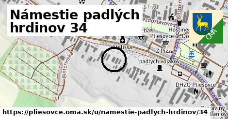 Námestie padlých hrdinov 34, Pliešovce