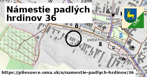 Námestie padlých hrdinov 36, Pliešovce