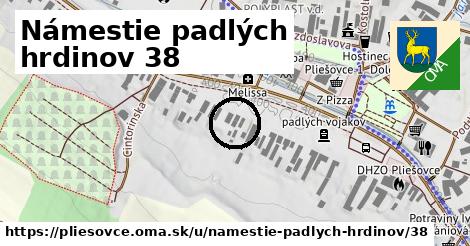 Námestie padlých hrdinov 38, Pliešovce