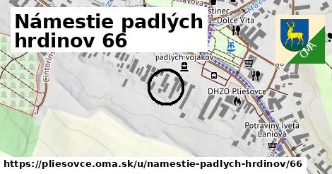 Námestie padlých hrdinov 66, Pliešovce