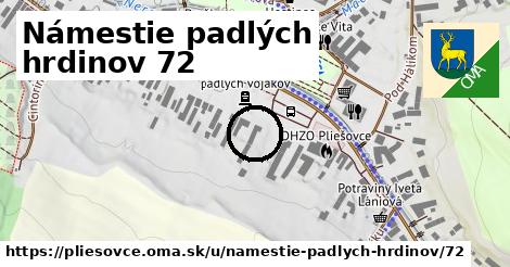 Námestie padlých hrdinov 72, Pliešovce