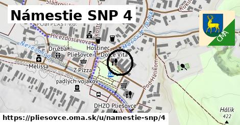 Námestie SNP 4, Pliešovce