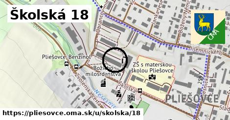 Školská 18, Pliešovce
