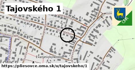 Tajovského 1, Pliešovce