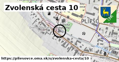 Zvolenská cesta 10, Pliešovce