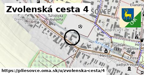 Zvolenská cesta 4, Pliešovce