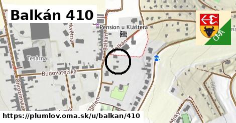 Balkán 410, Plumlov