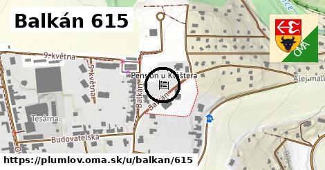 Balkán 615, Plumlov