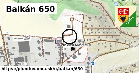 Balkán 650, Plumlov