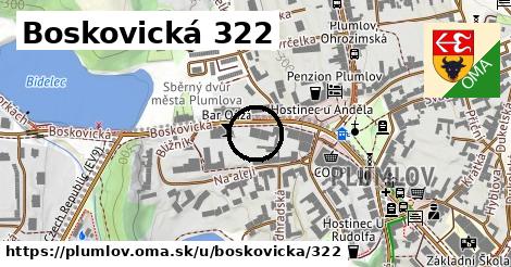 Boskovická 322, Plumlov