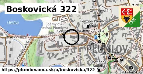 Boskovická 322, Plumlov