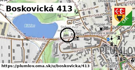 Boskovická 413, Plumlov