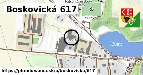 Boskovická 617, Plumlov