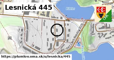 Lesnická 445, Plumlov