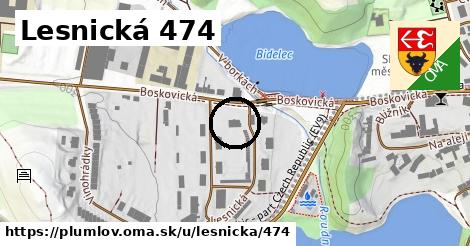 Lesnická 474, Plumlov