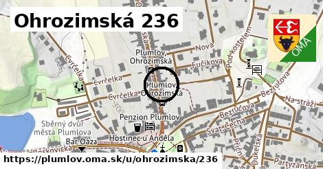 Ohrozimská 236, Plumlov