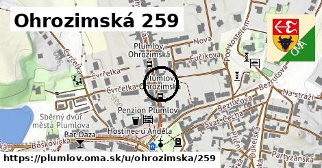 Ohrozimská 259, Plumlov