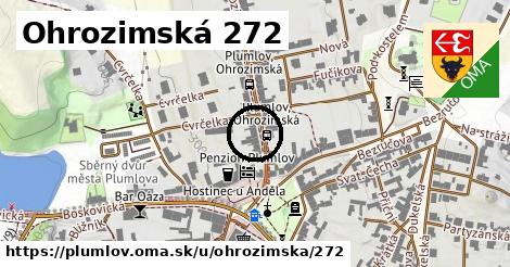 Ohrozimská 272, Plumlov