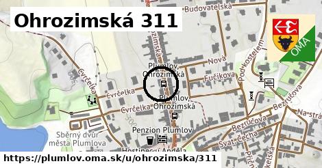 Ohrozimská 311, Plumlov