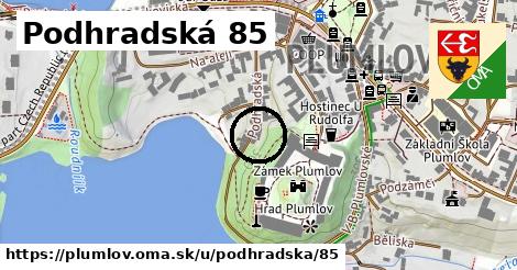 Podhradská 85, Plumlov