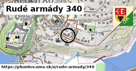 Rudé armády 340, Plumlov