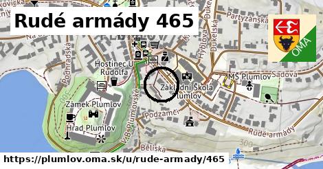 Rudé armády 465, Plumlov