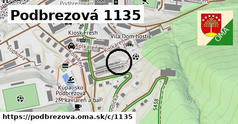 Podbrezová <span class="supisne">1135</span>