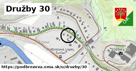 Družby 30, Podbrezová