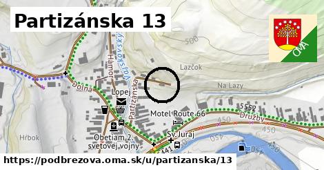 Partizánska 13, Podbrezová