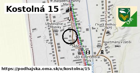 Kostolná 15, Podhájska