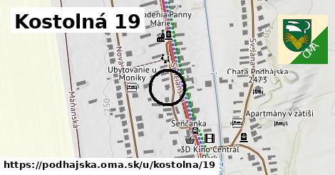 Kostolná 19, Podhájska