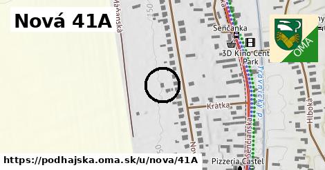 Nová 41A, Podhájska