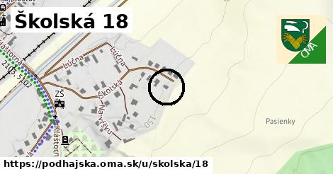 Školská 18, Podhájska