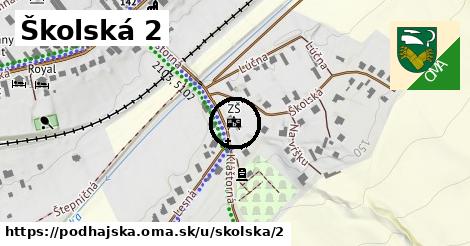 Školská 2, Podhájska