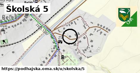 Školská 5, Podhájska