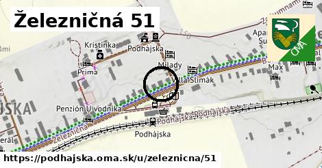 Železničná 51, Podhájska