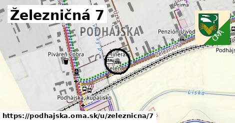 Železničná 7, Podhájska