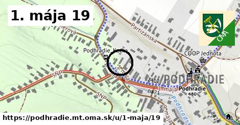 1. mája 19, Podhradie, okres MT