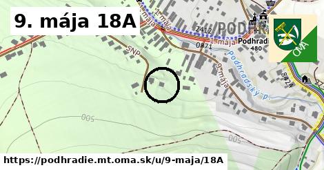 9. mája 18A, Podhradie, okres MT