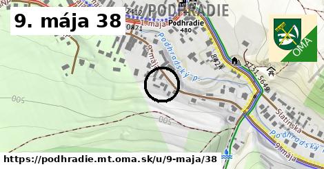 9. mája 38, Podhradie, okres MT